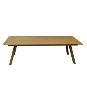 Outdoor Garden Aluminum Rectangle Eight Seater Dining Table