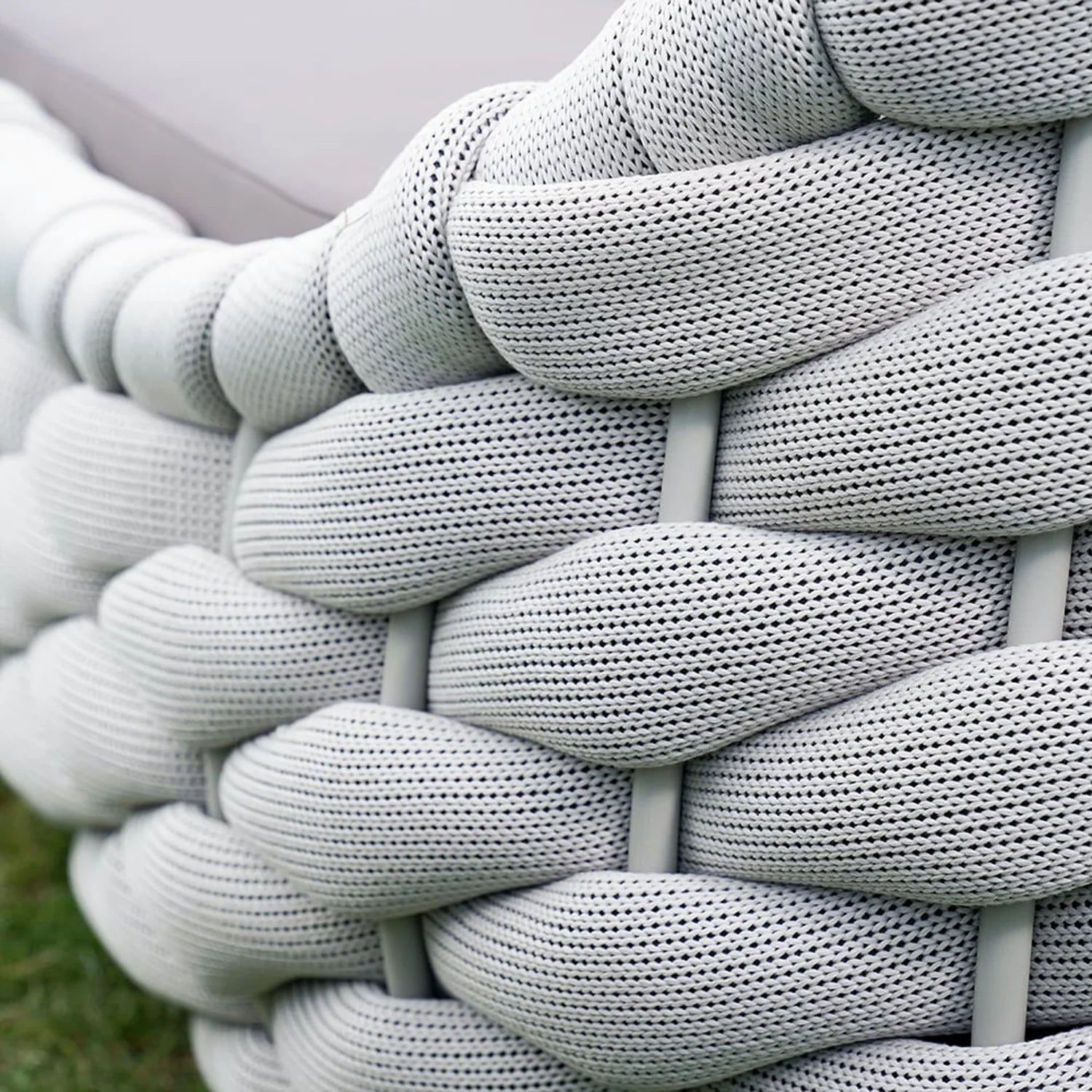 7 Seater Aluminium Rope Outdoor Sofa Set with Table | 1 to 7 Seater
