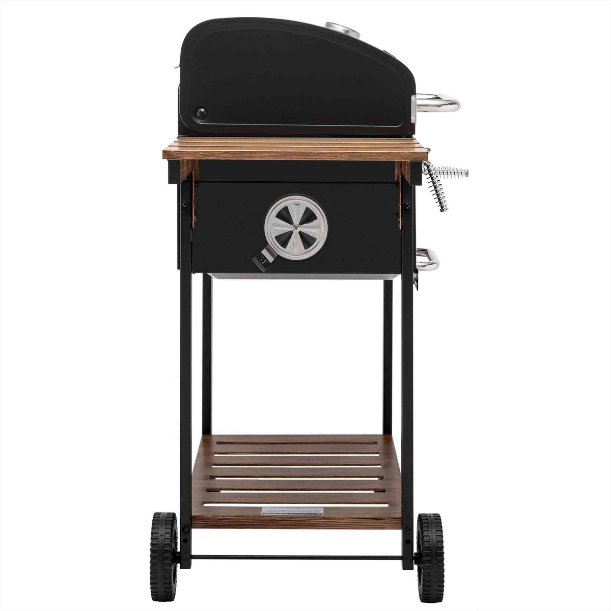 Royal Gourmet CD1824M 24-inch charcoal outdoor grill with folding side trays and cooking grate.
