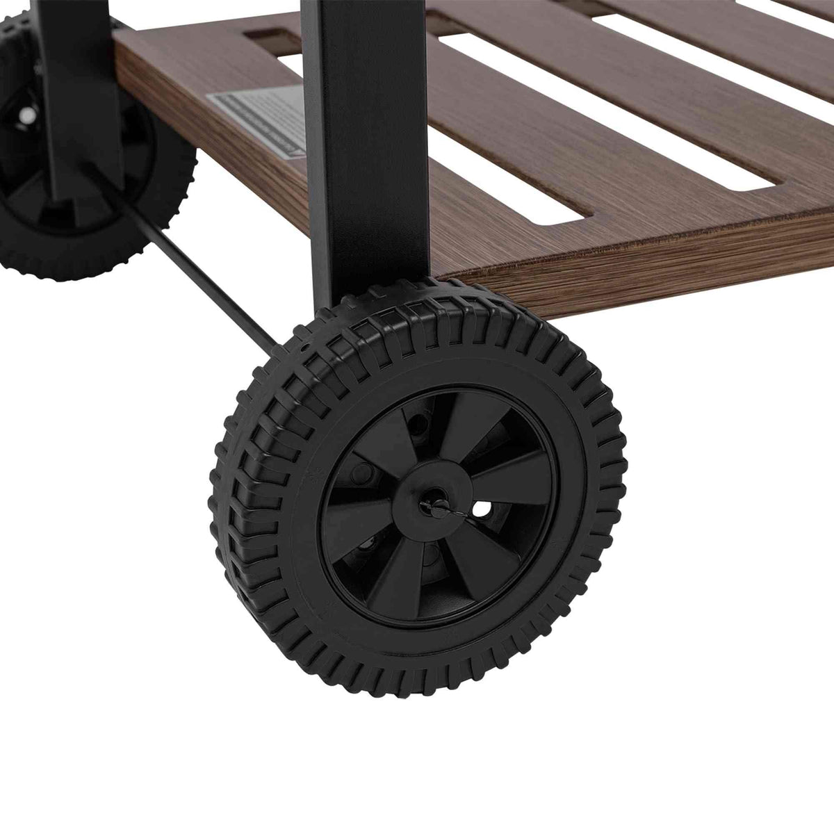 Royal Gourmet CD1824M 24-inch charcoal outdoor grill with folding side trays, black metal construction and cooking grates.