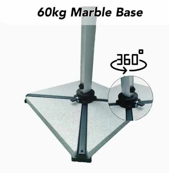 3m Round Cantilever Patio Umbrella