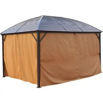 Doom Shape Aluminum Gazebo (3x4m)