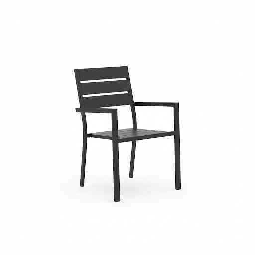 Outdoor dining set by The Outdoor Furniture Market with a table and chairs for balcony and backyard outdoor spaces.