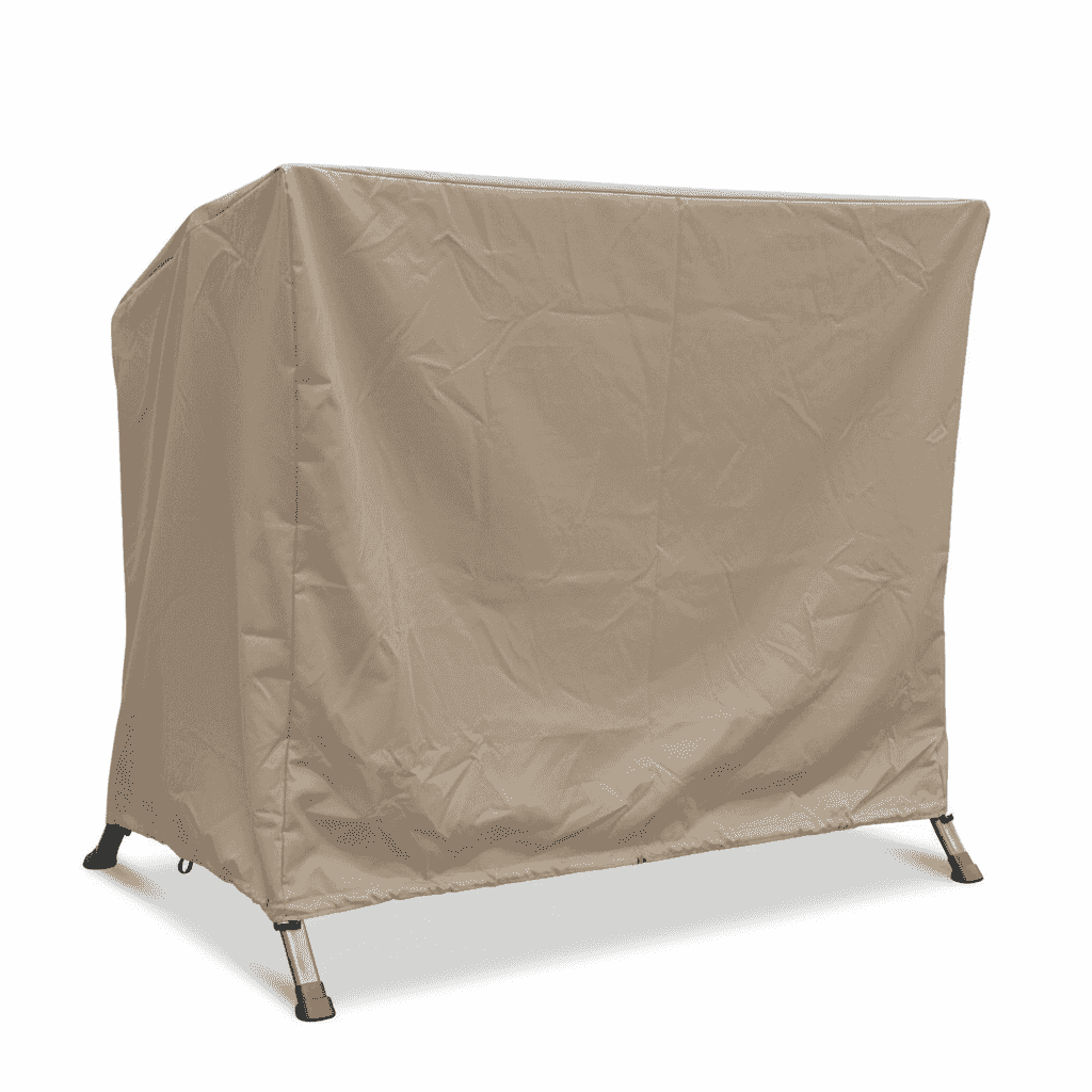 Outdoor furniture swing protection cover by The Outdoor Furniture Market, weather-resistant cover for outdoor swing protection.
