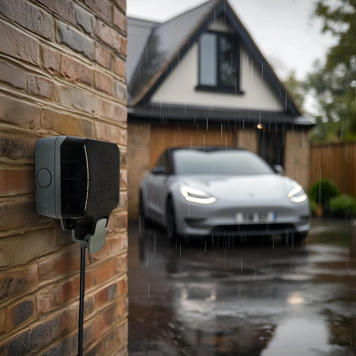 Weatherproof Outdoor Power Socket - IP66 Rated 13A - The Outdoor Furniture Market 